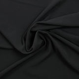 Jersey de viscose côtelé Mary noir