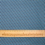 Semicírculo raso algodón elastano fondo marino