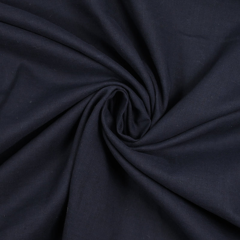 Voile de coton bleu nuit