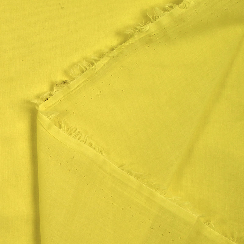 Vela de algodón amarillo limón