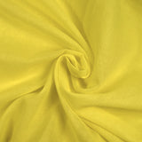Vela de algodón amarillo limón