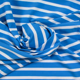 Jersey de polyester 15 mm bleu