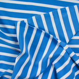 Jersey de polyester 15 mm bleu
