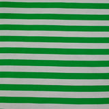 Twill de viscose rayé gris et vert