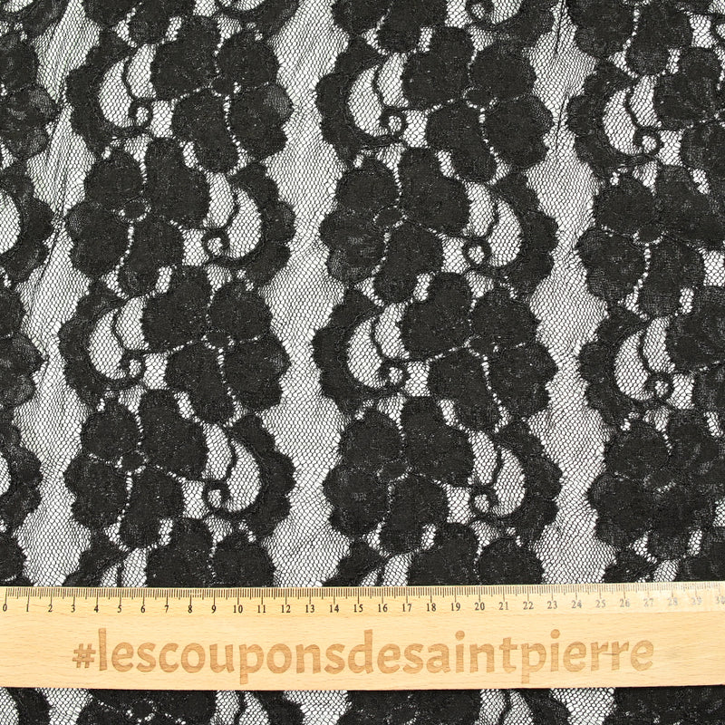 Dentelle polyester Marisol noir