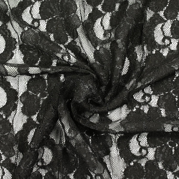 Dentelle polyester Marisol noir