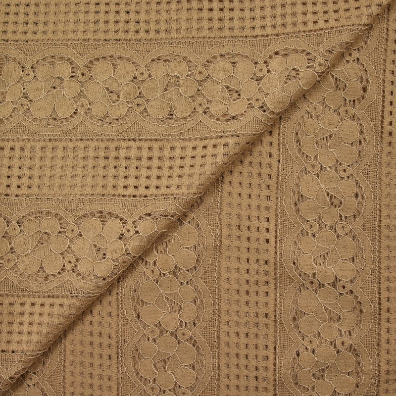 Dentelle polyester Lucia beige