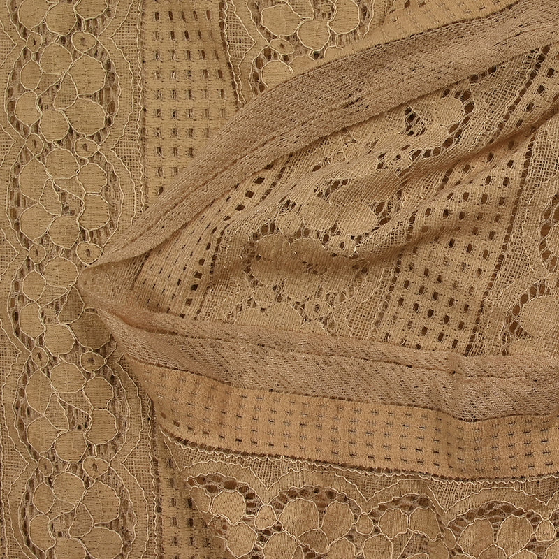 Dentelle polyester Lucia beige