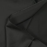 Satin de coton élasthanne fin noir