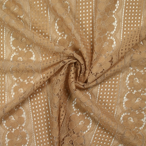 Dentelle polyester Lucia beige