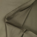Satin de coton élasthanne fin vert militaire