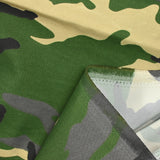 Waterproof polyester camouflage khaki