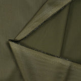 Twill de polyviscose ciré kaki