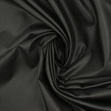 Twill de polyviscose ciré noir