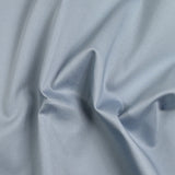 Satin de coton tencel élasthanne bleu glacier