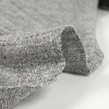 Jersey de coton chiné gris