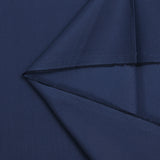 Popeline de coton bleu marine