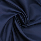 Popeline de coton bleu marine