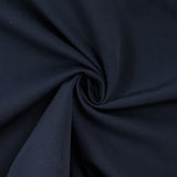Sergé de polyester élasthanne fantaisie bleu nuit