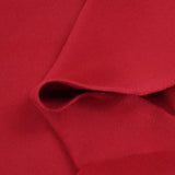 Velours de laine et cachemire rouge