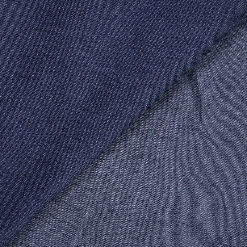 Jean's léger polycoton poids chemise bleu