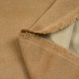 Fausse fourrure Carmen poil ras camel