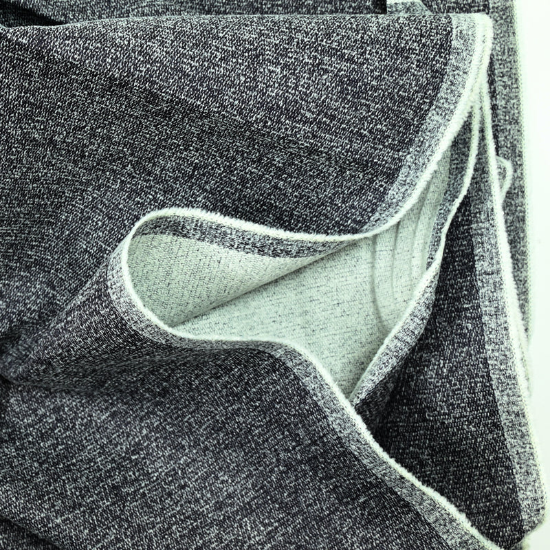 Jean's coton gratté gris chiné