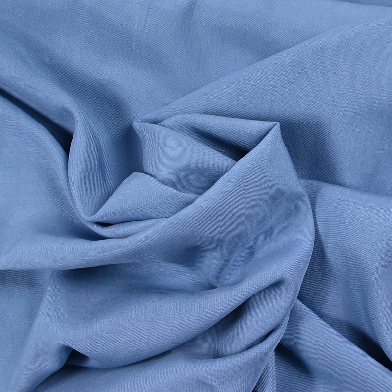 Twill de tencel bleu