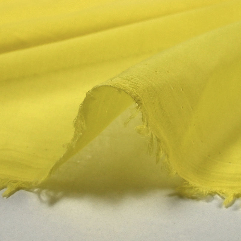 Vela de algodón amarillo limón