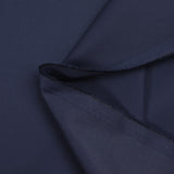 Twill de coton élasthanne bleu marine