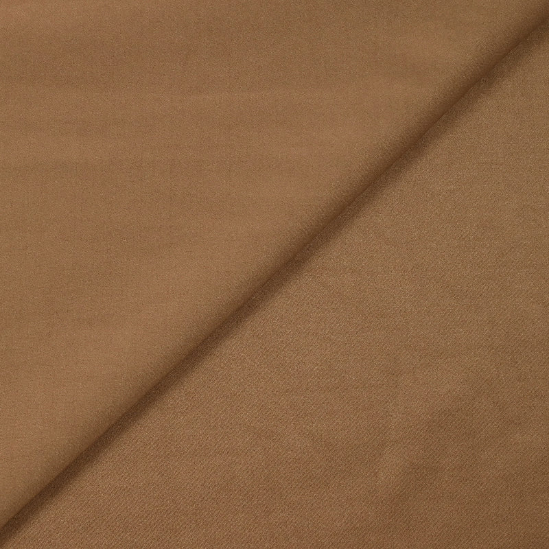 Crêpe jersey de polyester camel