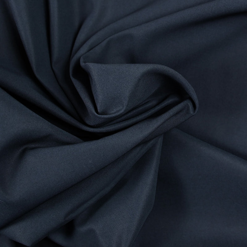 Twill de coton bleu nuit