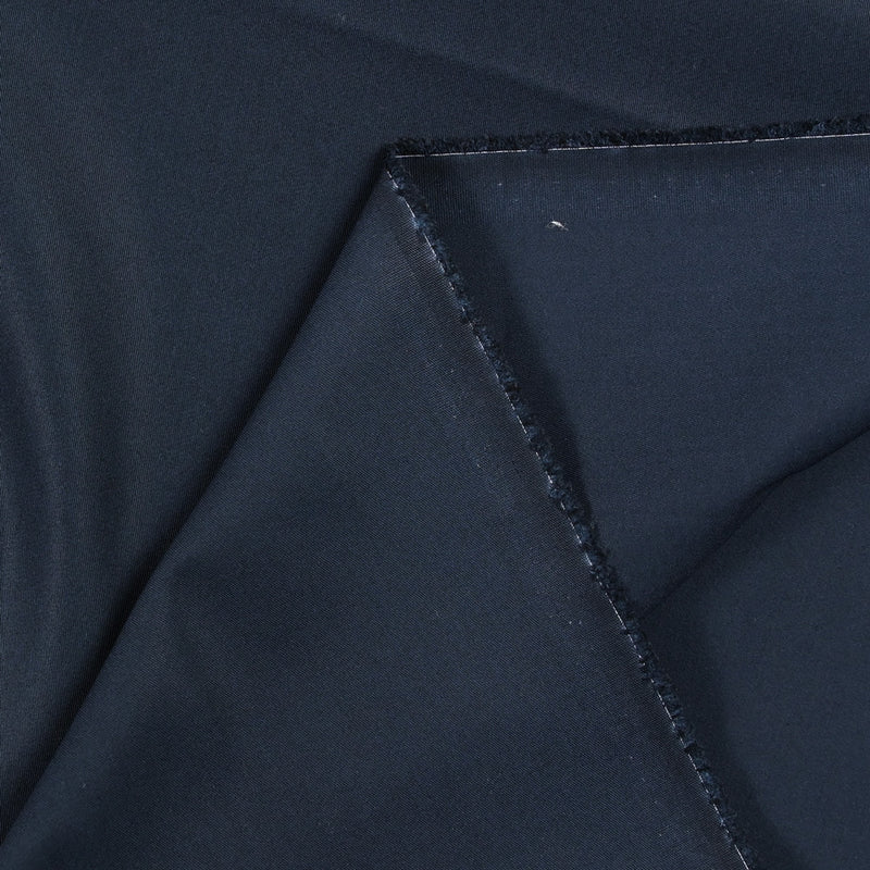 Twill de coton bleu nuit