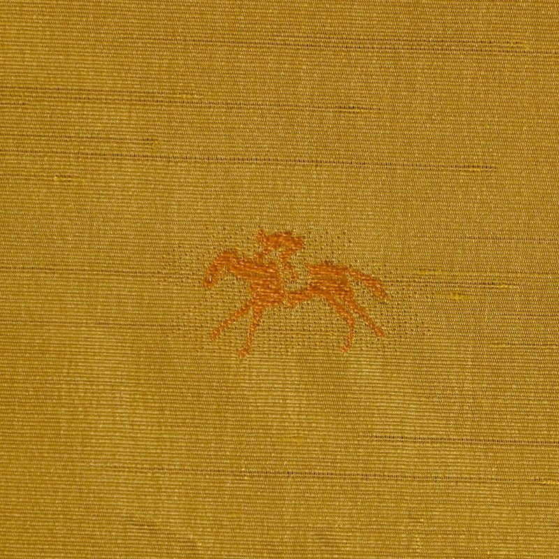 Doupion de soie cheval ocre