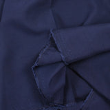 Viscosa lisa azul marino