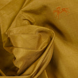 Doupion de soie cheval ocre