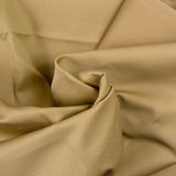 Gabardine de coton fin camel