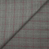 Coton tissé-teint Prince-de-Galles Newport envers marine