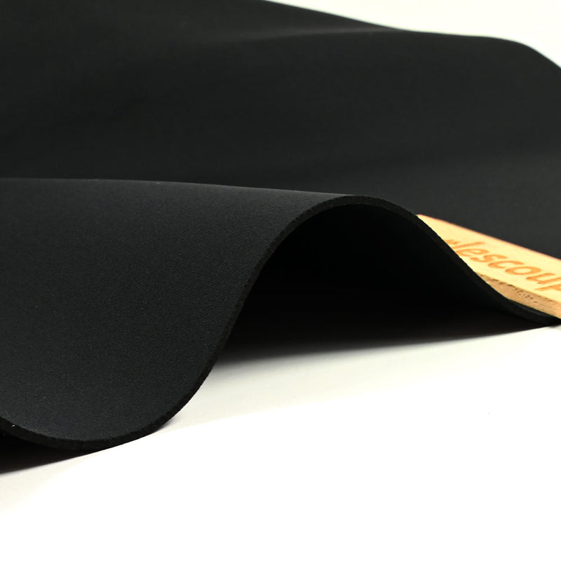Néoprène polyester noir