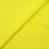 Viscose unie jaune anis