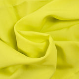 Viscose unie jaune anis