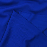Jersey nid d'abeille bleu roi