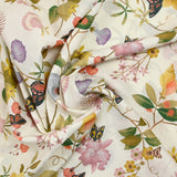 Coton liberty ® Doreen June fond écru au mètre