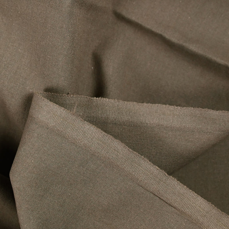 Coton taupe foncé