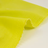 Viscose unie jaune anis