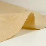Coton élasthanne relief fantaisie cappuccino