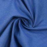 Coton tissé-teint jacquard Alexia bleu azur