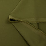 Crêpe de polyester lourd Louna kaki