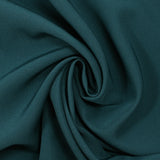 Crêpe de polyester lourd Louna bleu pétrole