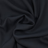 Crêpe georgette polyester bleu nuit